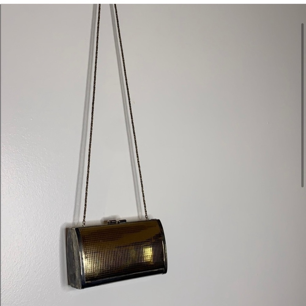 gorgeous vintage bag made of gold and silver. - Picture 2 of 8
